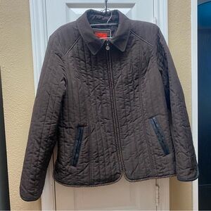 Esprit Brown Quilted trending Jacket large